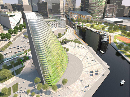 借(jie)力LED，瑞(rui)典16層高“植(zhi)物大廈”年産量估(gu)達55